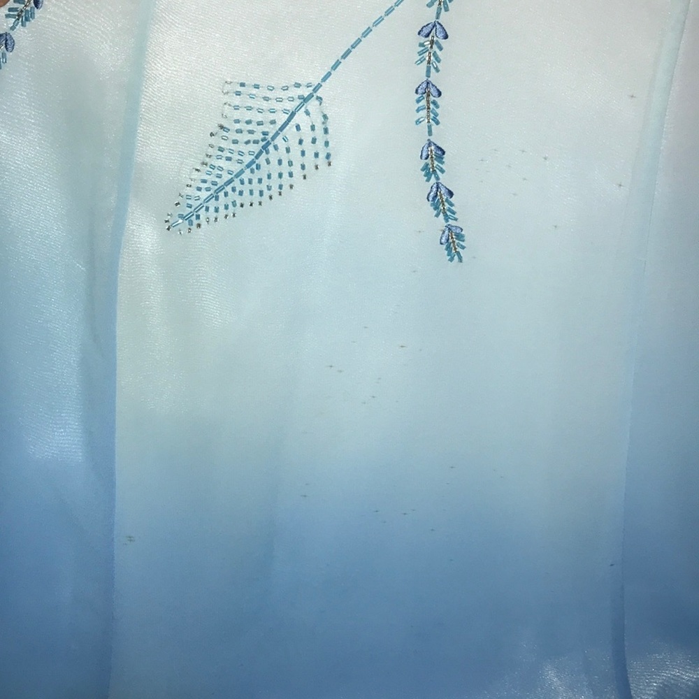 Hand beaded prom dress - Picture 8 of 8